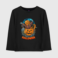 Детский лонгслив Halloween Scarecrow