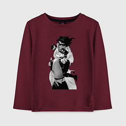 Детский лонгслив Джотаро и платиновая звезда