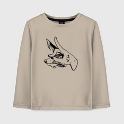 Детский лонгслив Дьявол-лис