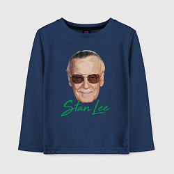 Лонгслив хлопковый детский Mister Stan Lee, цвет: тёмно-синий
