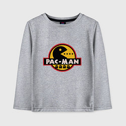Лонгслив хлопковый детский Pac-man game, цвет: меланж