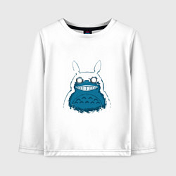 Лонгслив хлопковый детский Totoro Darko, цвет: белый