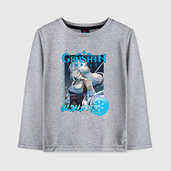 Лонгслив хлопковый детский Шэнь Хэ крио элемент, цвет: меланж