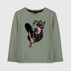 Детский лонгслив Buddha with ice cream