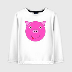 Детский лонгслив Пигася