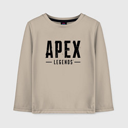 Детский лонгслив Apex Legends логотип