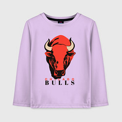 Детский лонгслив Chicago bull