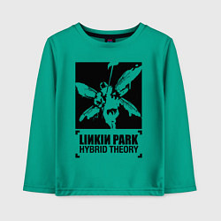 Лонгслив хлопковый детский LP Hybrid Theory, цвет: зеленый