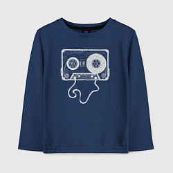 Детский лонгслив Кассетка