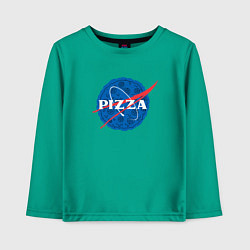 Детский лонгслив Pizza x NASA