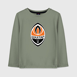 Лонгслив хлопковый детский Шахтёр фк, цвет: авокадо