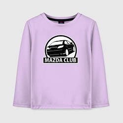 Детский лонгслив Mazda club