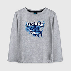 Детский лонгслив Fishing style