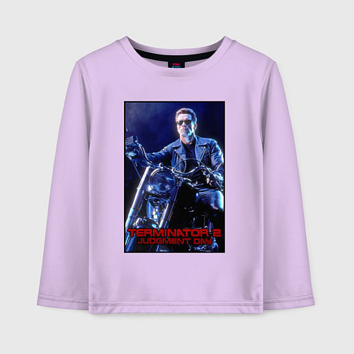 Детский лонгслив T2 - Arnold / Лаванда – фото 1