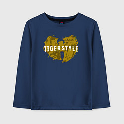 Детский лонгслив Tiger style