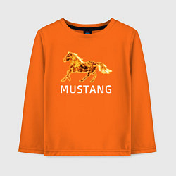 Детский лонгслив Mustang firely art