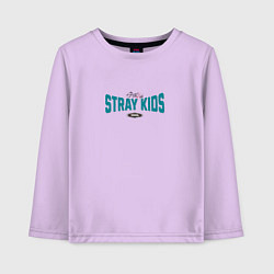 Лонгслив хлопковый детский Stray Kids legendary, цвет: лаванда
