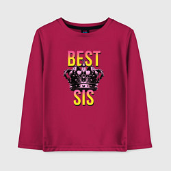 Детский лонгслив Best sis