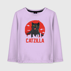 Детский лонгслив Catzilla