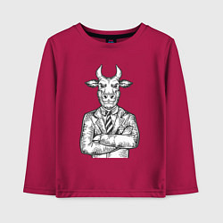 Детский лонгслив Bull boss
