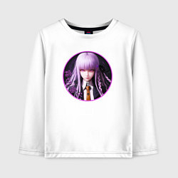 Лонгслив хлопковый детский Кёко Киригири: Danganronpa, цвет: белый