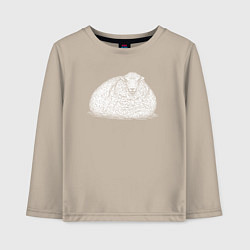 Детский лонгслив Ленивая овца