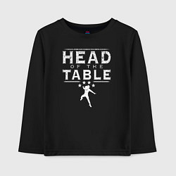 Детский лонгслив WWE Roman Reigns Head of the Table