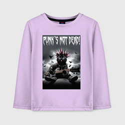 Детский лонгслив Cool kitten - punks not dead