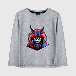 Детский лонгслив Samurai evil face