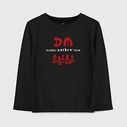 Лонгслив хлопковый детский Depeche Mode - Spirit shirt, цвет: черный