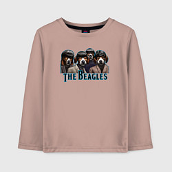 Детский лонгслив Beatles beagles