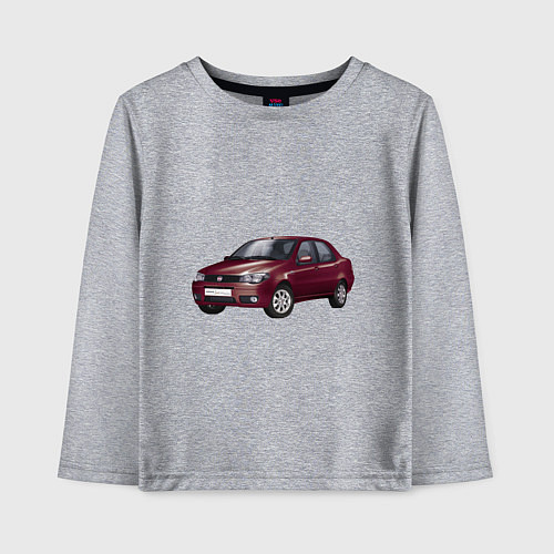 Детский лонгслив Fiat Albea / Меланж – фото 1