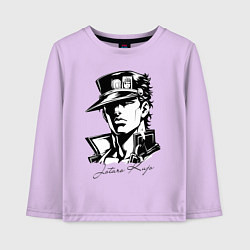 Детский лонгслив Jotaro Kujo - anime ai art