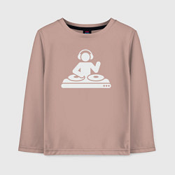 Детский лонгслив Dj style
