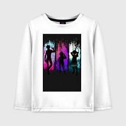 Лонгслив хлопковый детский Семь смертных грехов Кинг, цвет: белый