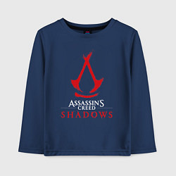 Детский лонгслив Assassins creed shadows logo