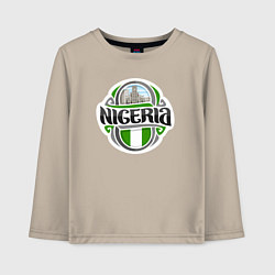 Детский лонгслив Нигерия