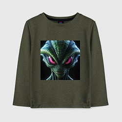 Детский лонгслив Красноглазый пришелец