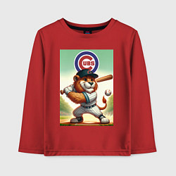 Детский лонгслив Lion - batter Chicago cubs