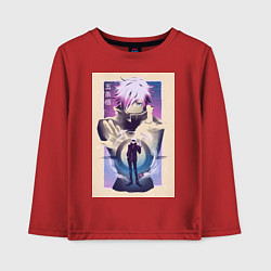 Детский лонгслив Магическая битва Сатору Годзё расширение территори