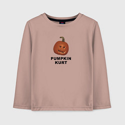 Детский лонгслив Pumpkin Kurt - the office