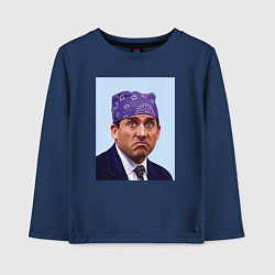 Детский лонгслив Michael Scott - Prison mike the office meme