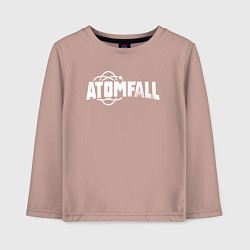 Детский лонгслив Atomfall logo