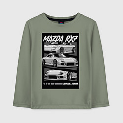 Детский лонгслив Mazda rx-7 JDM авто