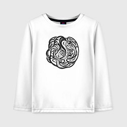 Детский лонгслив Природа в форме