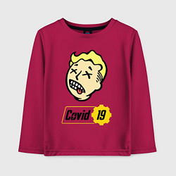 Детский лонгслив Vault boy - covid 19