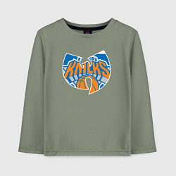 Детский лонгслив Wu-tang knicks