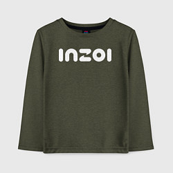 Детский лонгслив Inzoi logo