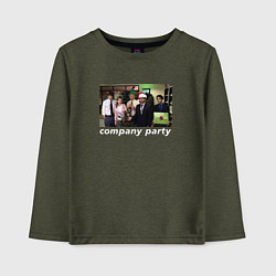 Детский лонгслив The Office - company party