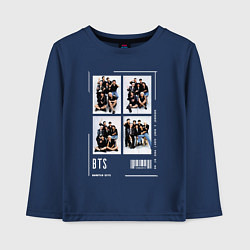 Детский лонгслив Bts selfie